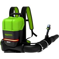 Ранцевая воздуходувка Greenworks GD82BP2 2408307 (без АКБ)