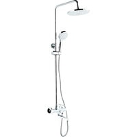 Душевая система  FRAP F2441 (хром/белый)