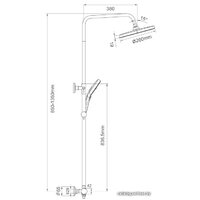 Душевая система  Gappo G2403-48 фото-2