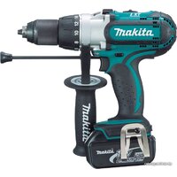 Ударная дрель-шуруповерт Makita DHP451RFE (с 2-мя АКБ, кейс) фото-2