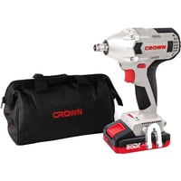 Гайковерт Crown CT22015HX-2 TB (с 2-мя АКБ, сумка) - фото1 Гайковерт Crown CT22015HX-2 TB (с 2-мя АКБ, сумка) - фото1