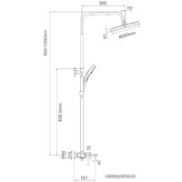 Душевая система  Gappo G2403-8 фото-2