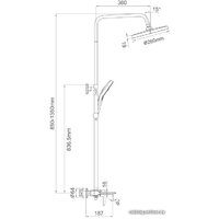 Душевая система  Gappo G2403-6 фото-2