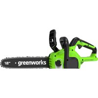 Аккумуляторная пила Greenworks GD24CS30 (без АКБ) - фото1 Аккумуляторная пила Greenworks GD24CS30 (без АКБ) - фото1