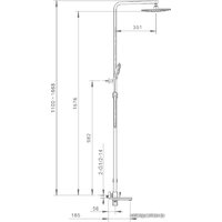 Душевая система  Gappo G2417-6 фото-2