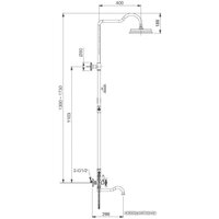 Душевая система  Gappo G2489-4 фото-2