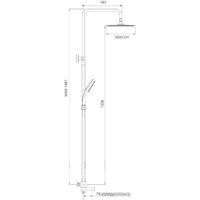 Душевая система  Gappo G2499-40 фото-2