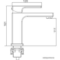Смеситель Gappo G1017-9 фото-2