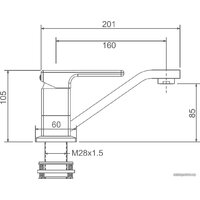 Смеситель Gappo G4517-8 - фото2 Смеситель Gappo G4517-8 - фото2