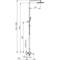 Душевая система  Gappo G2417-3 фото-2