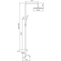 Душевая система  FRAP F24807 фото-2
