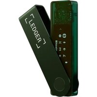 Аппаратный криптокошелек Ledger Nano X (темно-зеленый)