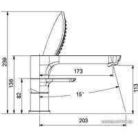 Смеситель Gappo G1148 фото-2
