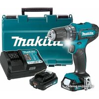 Ударная дрель-шуруповерт Makita HP333DWAE (с 2-мя АКБ, кейс) - фото1 Ударная дрель-шуруповерт Makita HP333DWAE (с 2-мя АКБ, кейс) - фото1